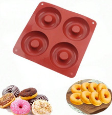1pc 4-Cavity Silicone Donut