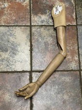 Wooden Articulated Life-Size Arm & Hand Model Mannequin Ex Shop Display