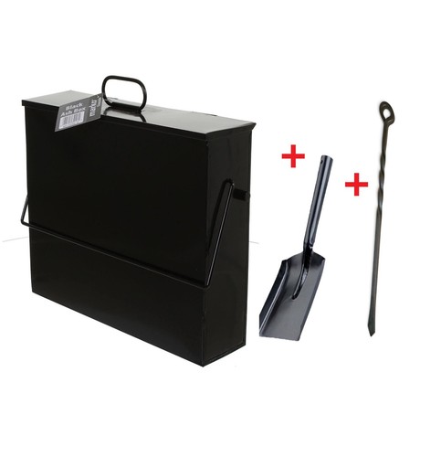 Fireplace ash carrier box - ash,
