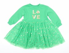 Primark Girls Green Love