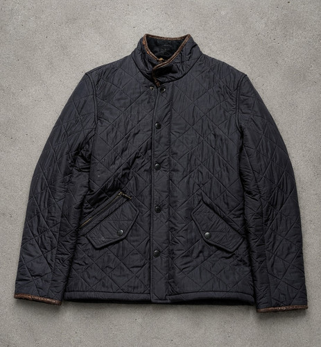 Barbour powell navy quilted - navy,