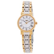 Longines Presence Quartz White
