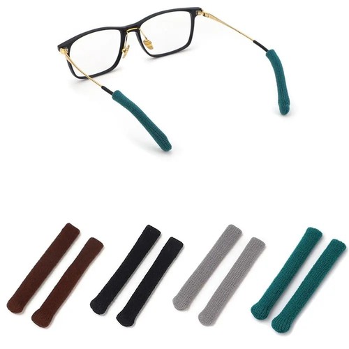 Glasses ear cushions black - ear,