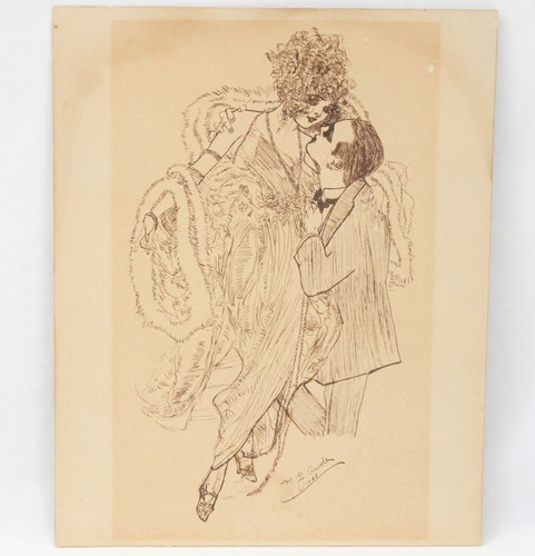 Antique 1920s signed original - antique,
