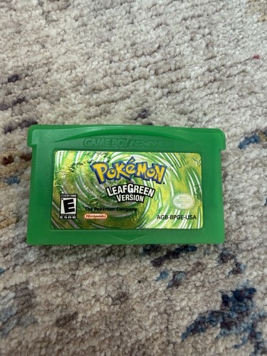 Genuine pokémon leaf green - pokémon,