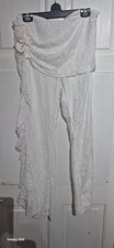 Lacey White TROUSERS With