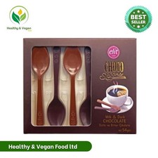 Elit Choco Spoons Dark & Milk Chocolate - Hot Chocolate Stirrers