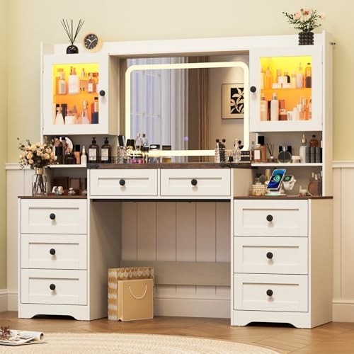Large farmhouse vanity - vanity, desk