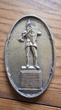 Vintage knight In Armour Brass