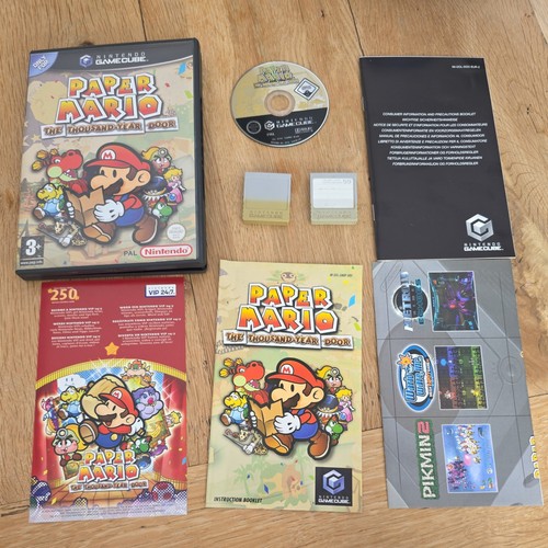 Nintendo gamecube paper - gamecube,