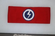 BRITISH BUF WOOL ARMBAND