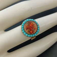 Michal Negrin Floral Dome Ring