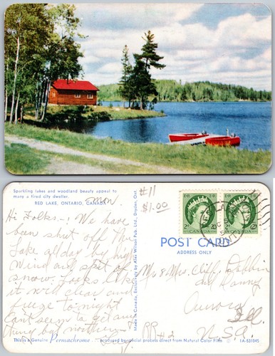 Red lake ontario - lake, canada