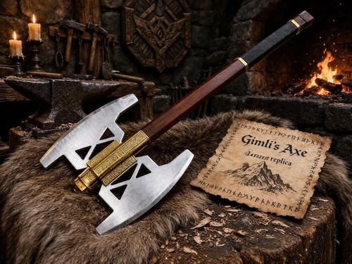 Gimli battle axe handmade - battle,
