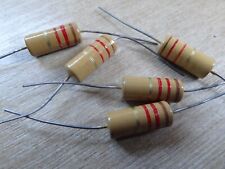 5  Iskra 1k2 2W vintage resistors URM-150 1.2k
