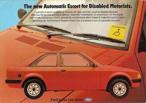 Ford escort automatic mk3 - automatic,