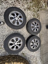 Four 16 Honda Accord Alloys Front and Rear with Wheels and Tyres Pre-owned Good
