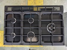 EX-DISPLAY RANGEMASTER KCH90DFFBL/C KITCHENER 90 cm DUAL FUEL RANGE COOKER BLACK