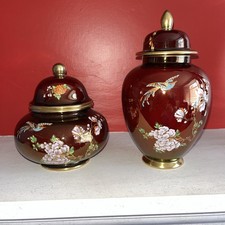 2 Carlton Ware Rouge Royal