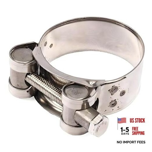Stainless steel exhaust - steel, band
