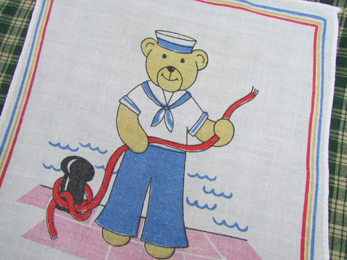 Vintage handkerchief hankie - vintage,