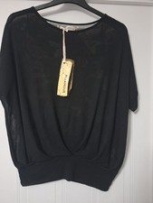 Black Medium Bubblehem Top