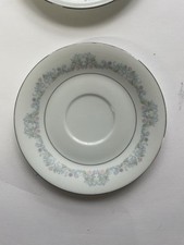 2 Vintage Crown Ming Fine China Jian Shiang  Side Tea Plates Dining