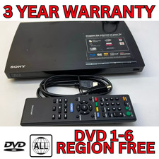 Sony BDP-S185 Smart Network Blu-ray DVD Player, Upscaling Remote iplayer