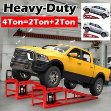 2 x Heavy Duty Metal Car Ramp