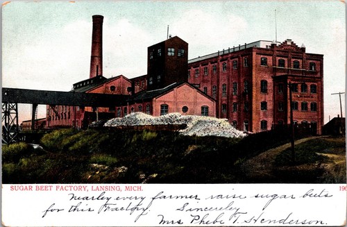 Sugar beet factory lansing - sugar,