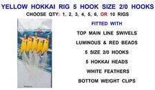 KOIKE HOKKAI RIGS 5 HOOK SIZE