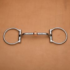 Regal Tack D Ring Forward Ergonomic Mouth Copper Rollers Horse Snaffle Bit