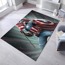 Captain America Rug,Fan