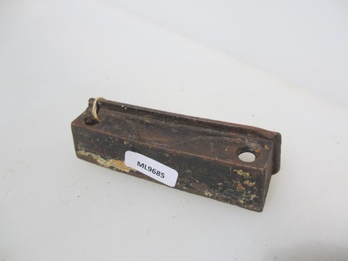 Vintage iron door keep - iron,