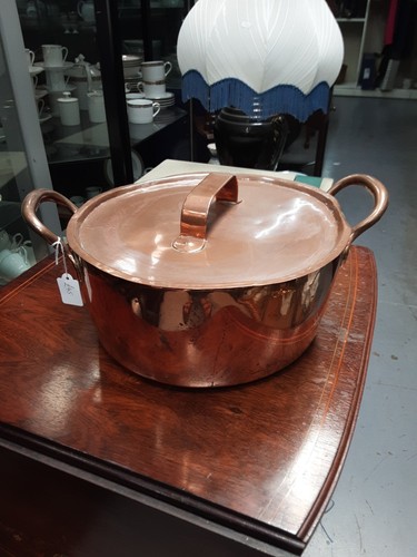Twin handled vintage - vintage, copper