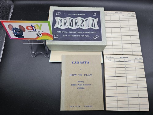 Vintage canasta game playing - vintage,