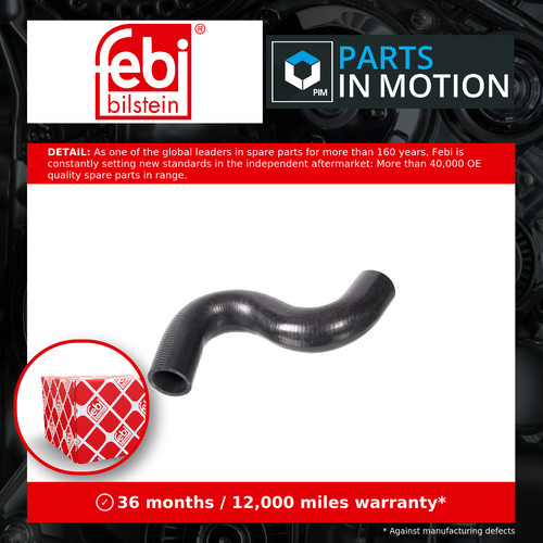 Radiator hose fits peugeot 206 - radiator,