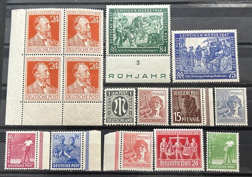 German stamps allied - stamps,