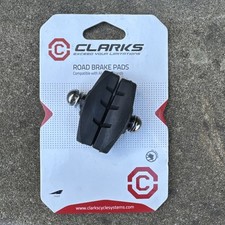 BRAKE BLOCKS 1 Pair Clarks Road Bike Bicycle Pads Shoes Shimano SramTektro CP250