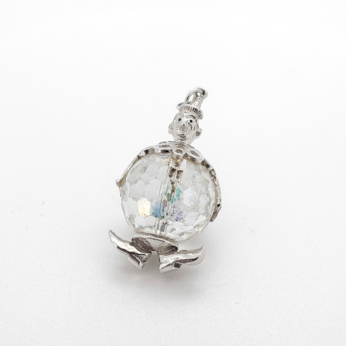 Sterling silver clown - sterling,