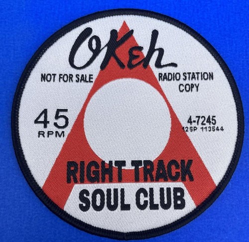 Northern soul iron patch - on,