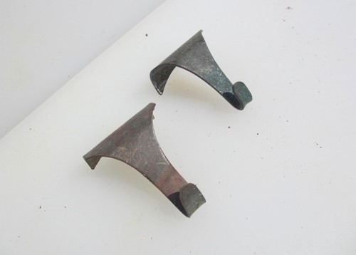 Victorian brass picture rail - brass,