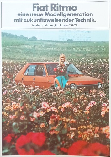 Fiat ritmo brochure - fiat,