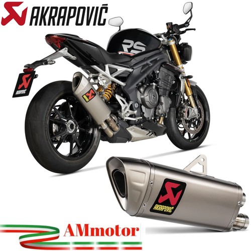 Akrapovic triumph speed triple - triumph,