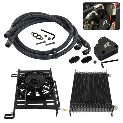 Row oil cooler - 15,