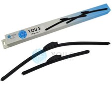 2 x YOU.S FRONT WINDSCREEN WIPER BLADES 650+380mm FOR JAGUAR S-TYPE (X200) - 3397118908