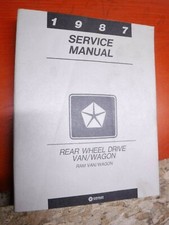 1987 DODGE REAR WHEEL DRIVE