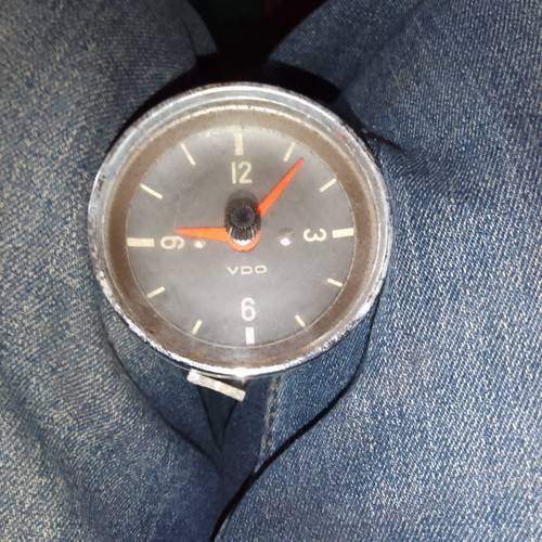 Vintage vdo analog dashboard - analog,