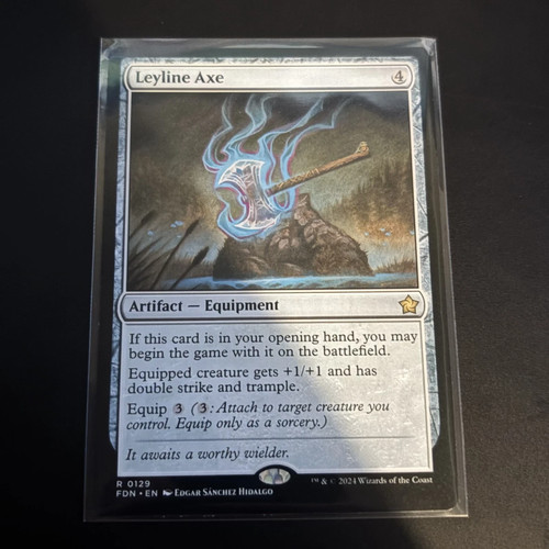 Mtg leyline axe fdn - mtg, nm