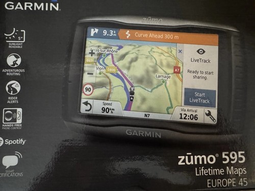 Garmin zumo 595lm motorcycle - garmin,